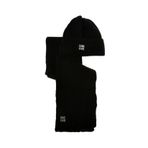 Funky Rocks FUNKY Ht03 Siyah Unisex Nakışlı Atkı - Bere Takımı