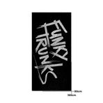 Funky Trunks Tagged Black Havlu, Antrenman & Spor Havlusu (160x80)