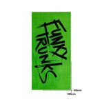 Funky Trunks Tagged Green Havlu, Antrenman & Spor Havlusu (160x80)