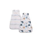 Funna Baby Atlantico Mavi 50 cm 2'li Bebek Uyku Tulumu Seti