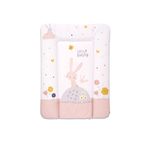 Funna Baby Bebek Altaçma Minderi 50x70 cm - Su Geçirmez ve Hijyenik Yüzey,%100 Yerli Üretim, Ökotex Sertifikalı Kalite, 8 Farklı Renk Seçeneği, Funnababy Güvencesiyle (Pembe-Rabbit)