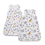 Funna Baby Safari Yeşil 50 cm 2'li Bebek Uyku Tulumu Seti