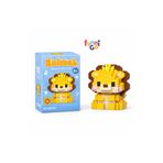 FUNNIGO 148 Parça 3D Aslan Yapı Oyuncağı – Eğitici Figür Seti
