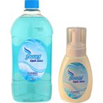 Funny 1 lt Mavi Köpük Sabun+300 ml Şişe Set