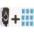 Funny 9 Adet 1 L Funny Köpük Sabun Kartuşu + *dispenser* - 24 x 12 - Siyah - Gümüş