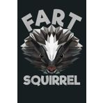 Funny Animal Gift Idea Fart Squirrel Skunk: Notebook Planner - 6x9 inch Daily Planner Journal, To Do List Notebook, Daily Organizer, 114 Pages