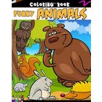 FUNNY ANIMALS - COLORING BOOK