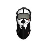 Funny Balaklava, Su İtici özellikli(DWR) Baskılı Snowboard, Kayak, Motosiklet, Bisiklet Kar Maskesi (MASFB003, Tek Beden)