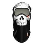 Funny Balaklava, Su İtici özellikli(DWR) Baskılı Snowboard, Kayak, Motosiklet, Bisiklet Kar Maskesi (MASSK009, Tek Beden)