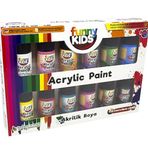 Funny Kids 20 Ml 12 Renk Akrilik Boya