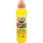 Funny Kids 2702 Sarı Akrilik Boya 500 ml Su Bazlı Yüksek Kaliteli Pigmentler İçeren