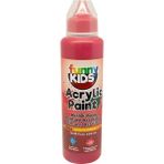 Funny Kids Akrilik Boya 2704 Kırmızı 500 cc Su Bazlı Özellikli Sanatsal Malzeme