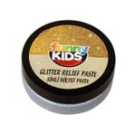 Funny Kids Gümüş 50 cc Simli Rölyef Pasta