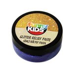 Funny Kids Mor 50 cc Simli Rölyef Pasta