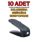 Funny Life Gondol Ayakkabı Rampası 10 Adet Siyah - Ayakkabı Düzenleyici Orijinal Gondol - Koku Yapmaz