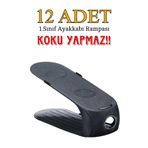 Funny Life Gondol Ayakkabı Rampası 12 Adet 1.sınıf Dolap Içi Ayakkabı Düzenleyici Kokusuz Organizer