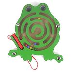 Funnygoo mini – Hayvanlar manyetik tükenmez kalem Treiben kurşun inci Labyrinth magnet Labyrinth çocuk von 3 Jahren ve kadar – Noel – İçin Hediye, Kurbağa