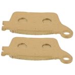 FUNOMOCYA Motosiklet Fren Balataları Ön Set Disk Fren Balatası Cbr1000 Yarım Metal Malzeme Uzun Ömürlü Güvenlik