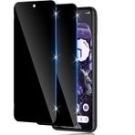 Funrae Google Pixel 8 5G için tam ekran koruyucu folyo, kırılmaz cam için, 9H sertlikte, casus önleyici folyo, gizlilik koruma camı, gözetleme önleyici folyo [2 adet]