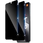 Funrae Xiaomi 14T Pro/14T 5G/POCO X7 Pro 5G için görüntü koruma folyosu, kırılmaz cam için, 2 adet 9H sertlikte casus önleyici folyo, kabarcıksız gizlilik koruma camı, gözetleme önleyici folyo