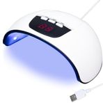FUNSHOWCASE LED UV Lamba 54 W Reçine Kürleme Işığı, Takı Döküm Kiti, Jel Oje, 3 Zamanlayıcı Ayarı, Otomatik Sensör, USB ile Çalışır