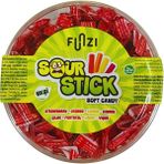 Funzi Ekşi Çubuk Yumiyum Mevye Aromalı Şeker Çilek Aromalı 120 Adet - 1 Adet
