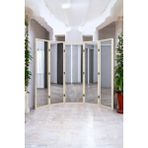 Fupe Shop Doğal Ahşap Ayna Paravan Seperatör Oda Bölme FP-224138 - 180X180 - Meşe