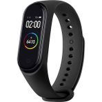 Furenfa Xiaomi Mi Band 3/4 Akıllı Bileklik Kordonu Antialerjik Silikon Siyah