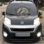 Furens Fiat Fiorino 2008-2023 Uyumlu H Lip Esnek Ön Lip 2 Parça Karlık Ön Ek Tampon Altı Dil