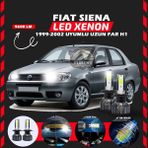 Furens Fiat Siena 1999-2002 Uzun Far Uyumlu Şimşek Etkili LED Xenon Pro Series H1 - Beyaz