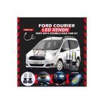 Furens Ford Courier 2007-2014 Kısa Far Uyumlu Şimşek Etkili Led Xenon Pro Series H1