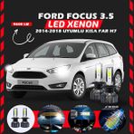 Furens Ford Focus 3.5 2014-2018 Kısa Far Uyumlu Şimşek Etkili Led Xenon Pro Series H7 - Beyaz