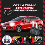 Furens Opel Astra K 2015-2023 Uzun Far Uyumlu Şimşek Etkili LED Xenon Premium Series H1 - Beyaz