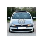 Furens Opel Corsa C 2000-2006 Uyumlu H lip Esnek Ön Lip 2 Parça Karlık Ön Ek Tampon Altı Dil