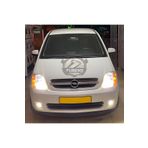 Furens Opel Meriva 2003-2010 Uyumlu H lip Esnek Ön Lip 2 Parça Karlık Ön Ek Tampon Altı Dil
