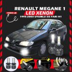 Furens Renault Megane 1 1995-2003 Sis Farı Uyumlu Şimşek Etkili LED Xenon Premium Series H1 - Beyaz