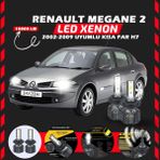 Furens Renault Megane 2 2002-2009 Kısa Far Uyumlu Şimşek Etkili LED Xenon Premium Series H7 - 1 - Beyaz