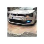 Furens Volkswagen Polo 2009-2017 6r 6c Uyumlu H lip Esnek Ön Lip 2 Parça Karlık Ön Ek Tampon Altı Dil