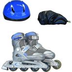 Furkan 31 - 34 Işıksız Mavi Paten Seti