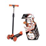 Furkan FR58918 Cool Wheels Led Işıklı 3 Tekerlekli Yükseklik Ayarlı Turuncu Scooter