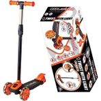 Furkan Oyuncak Cool Wheels Işıklı Scooter Turuncu LED Işıklı Scooter - Renkli