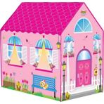 Furkan Oyuncak Rüya Evim Oyun Çadırı Pembe Barbie Temalı Dayanıklı Kumaş Çadır 3-9 Yaş Kız Çocuklar İçin