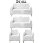 Furkan Ticaret 3+3+1+1 Bürümcük Eteksiz, Lastikli, Esnek, Yıkanabilir Koltuk, Kanepe, Çekyat Takımı Örtüsü/kılıfı. - Antrasit - 180 x 230 cm