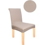 Furkan Ticaret Sandalye Kılıfı Koyu Vizyon Yıkanabilir Lastikli Kadife Kumaş Sandalye Örtüsü - Antrasit - 180 x 230 cm