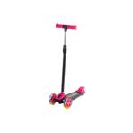 Furkan Toys 6+ Yaş Furkan Cool Wheels Led Işıklı 3 Tekerlekli Yükseklik Ayarlı Pembe Scooter 3 Pembe