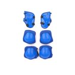 Furkan Toys FR38811 Mavi F-Sports Dizlik Dirseklik Koruyucu Seti