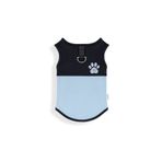 furlabel Pati Baskılı Köpek Yeleği – Tasma Halkalı Küçük & Orta Irk Köpek Kıyafeti