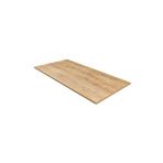 Furni24 140x80cm Masa Tablası, 25mm Sağlam Masa Tablası, Mutfak Ve Çok Amaçlı Masalar İçin Meşe