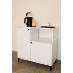 FURNİQO Furniqo KK-1 Mutfak Standı, Kahve Köşesi, Mikrodalga Fırın Dolabı, Erzak Dolabı, Mutfak Bangosu