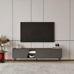 Furnitt Home Roma TV Ünitesi (Gri, 175 CM)